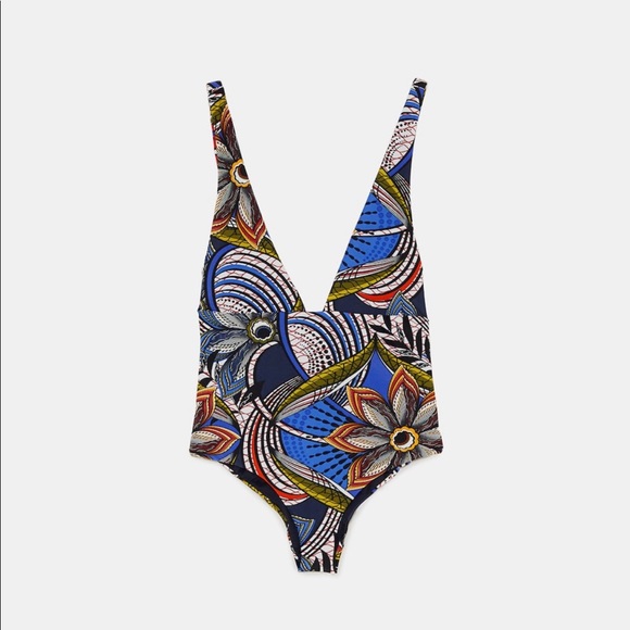 PRINTED SWIMSUIT - Picture 7 of 7